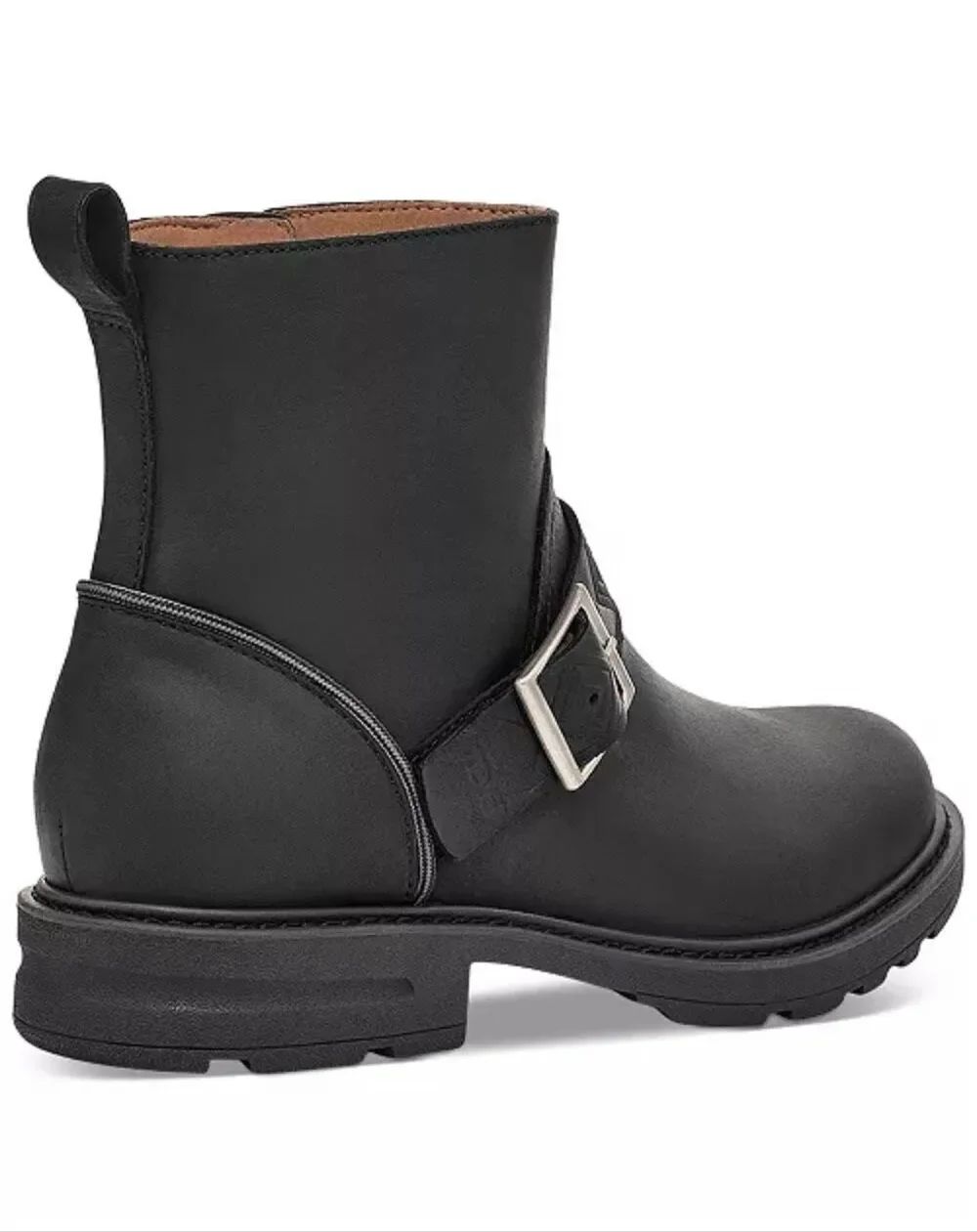 TEVA Black Rowena Block Heel Waterproof Trek Trail Hike Buckle Booties 9.5